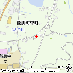 広島県江田島市能美町中町4002周辺の地図