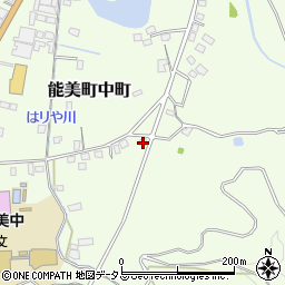 広島県江田島市能美町中町4019周辺の地図