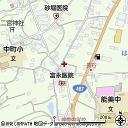 広島県江田島市能美町中町4893周辺の地図