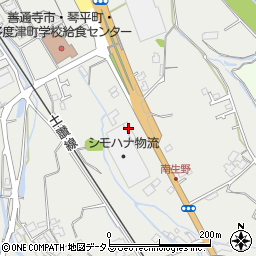 香川県善通寺市生野町415周辺の地図