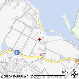 愛媛県今治市大三島町浦戸1095周辺の地図