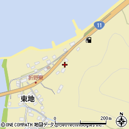 徳島県鳴門市北灘町折野東地275周辺の地図