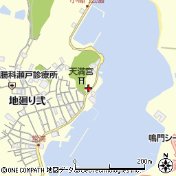 徳島県鳴門市瀬戸町堂浦地廻り弐441周辺の地図