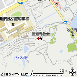 香川県善通寺市生野町2227周辺の地図