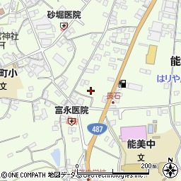 広島県江田島市能美町中町4883周辺の地図