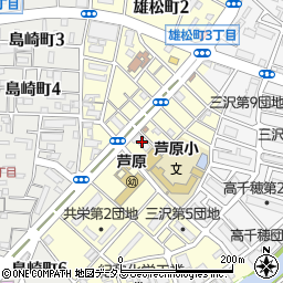 和歌山市立芦原幼稚園周辺の地図