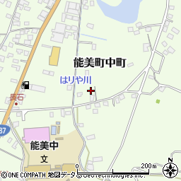 広島県江田島市能美町中町4795-1周辺の地図