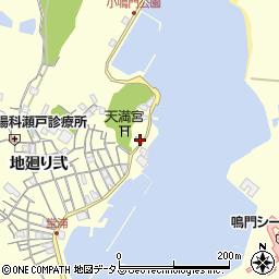 徳島県鳴門市瀬戸町堂浦地廻り弐446周辺の地図