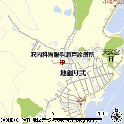 徳島県鳴門市瀬戸町堂浦地廻り弐184周辺の地図