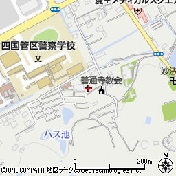 香川県善通寺市生野町2225周辺の地図