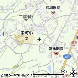 広島県江田島市能美町中町2363周辺の地図