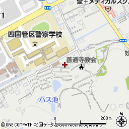 香川県善通寺市生野町2222周辺の地図