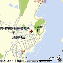 徳島県鳴門市瀬戸町堂浦地廻り弐383周辺の地図
