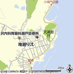 徳島県鳴門市瀬戸町堂浦地廻り弐342周辺の地図