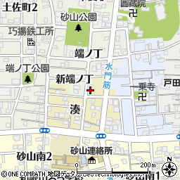 和歌山県和歌山市出口新端ノ丁22周辺の地図