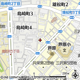 島田石油店周辺の地図