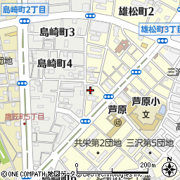 和歌山市立　芦原児童館周辺の地図