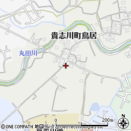 和歌山県紀の川市貴志川町鳥居216周辺の地図