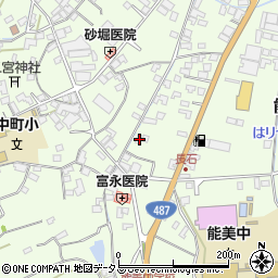 広島県江田島市能美町中町4881周辺の地図