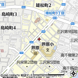 和歌山西警察署雄松交番周辺の地図