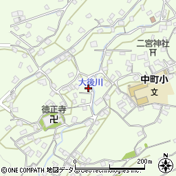 広島県江田島市能美町中町1523周辺の地図
