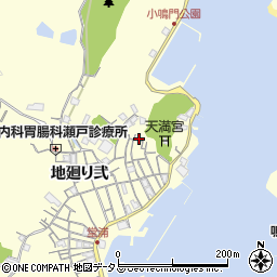 徳島県鳴門市瀬戸町堂浦地廻り弐385周辺の地図