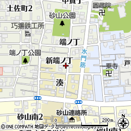 和歌山県和歌山市出口新端ノ丁57周辺の地図