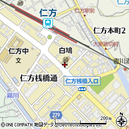 丸子アパート周辺の地図