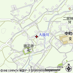 広島県江田島市能美町中町1514-1周辺の地図