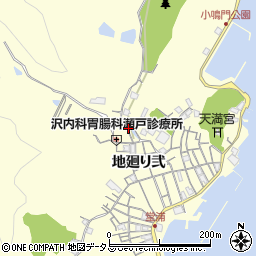 徳島県鳴門市瀬戸町堂浦地廻り弐199周辺の地図