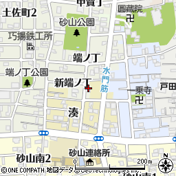 和歌山県和歌山市出口新端ノ丁20周辺の地図