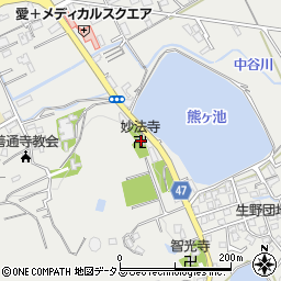 香川県善通寺市生野町2476周辺の地図