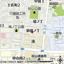 和歌山県和歌山市出口新端ノ丁52周辺の地図