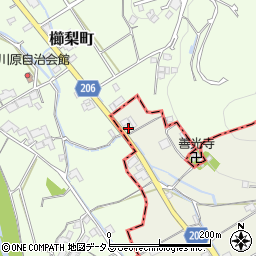 香川県仲多度郡琴平町下櫛梨366-1周辺の地図