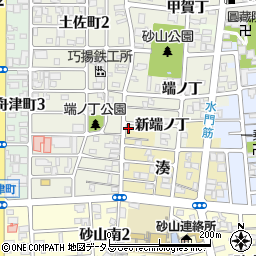 和歌山県和歌山市出口新端ノ丁45周辺の地図