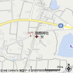 香川県三豊市三野町大見甲-5199-1周辺の地図