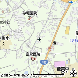 広島県江田島市能美町中町4880周辺の地図