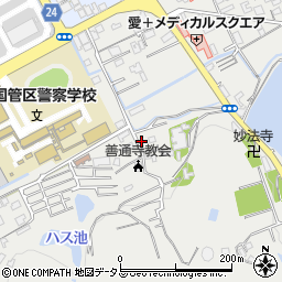 香川県善通寺市生野町2451周辺の地図