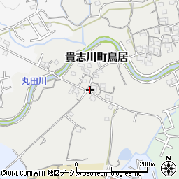 和歌山県紀の川市貴志川町鳥居228周辺の地図