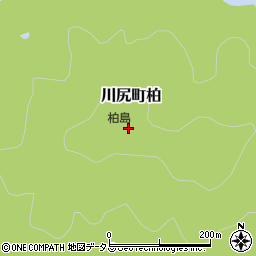 広島県呉市川尻町柏周辺の地図