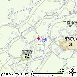 広島県江田島市能美町中町1521周辺の地図