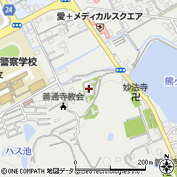 香川県善通寺市生野町2464周辺の地図