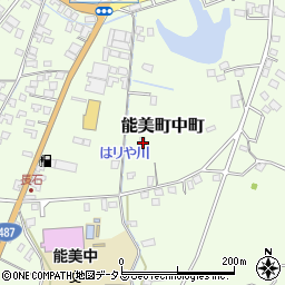 広島県江田島市能美町中町4796周辺の地図