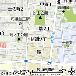 和歌山県和歌山市出口新端ノ丁36周辺の地図