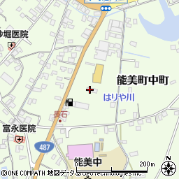 広島県江田島市能美町中町4843周辺の地図