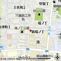 和歌山県和歌山市出口新端ノ丁40周辺の地図