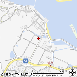 愛媛県今治市大三島町浦戸1134周辺の地図