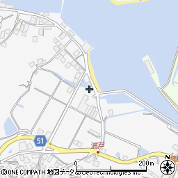 愛媛県今治市大三島町浦戸1097周辺の地図