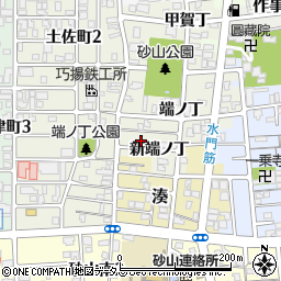 和歌山県和歌山市出口新端ノ丁30周辺の地図