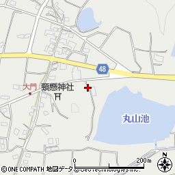 香川県三豊市三野町大見甲-5227-1周辺の地図